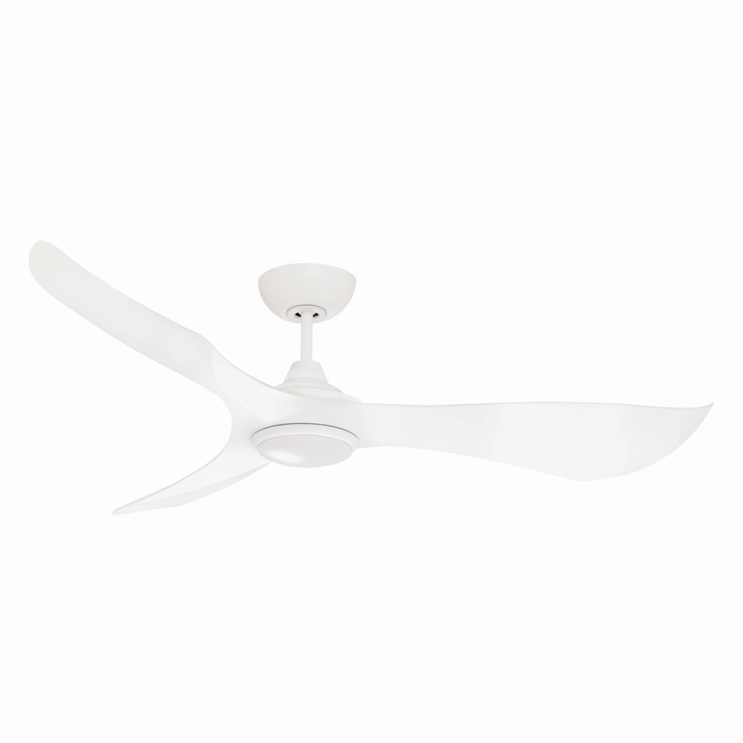 Keanu 56"Ceiling Fan Matte White outdoor exterior fans for patio cooling
