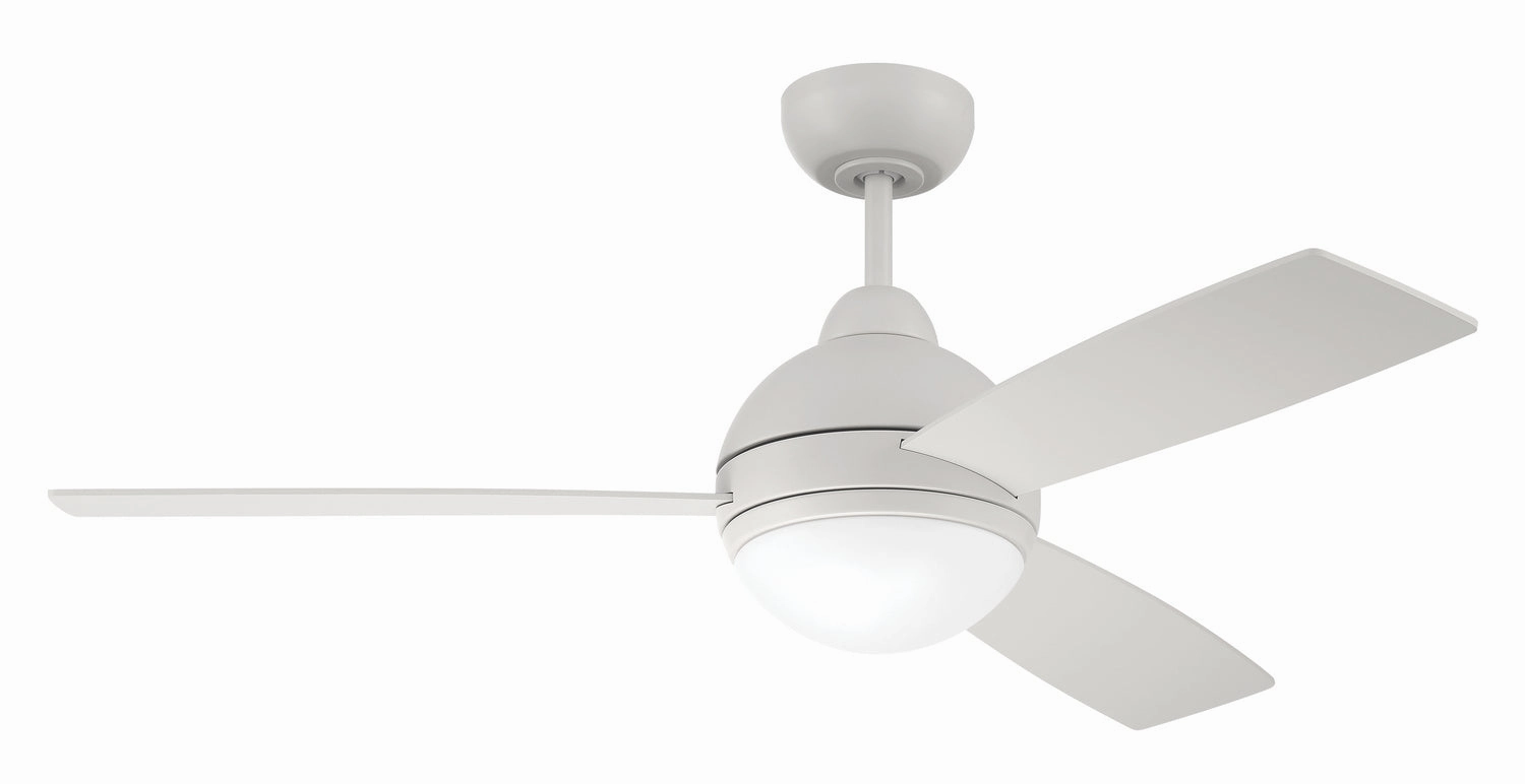 Keen 48"Ceiling Fan White best small fans for home and travel