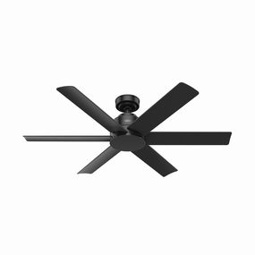 Kennicott 52"Ceiling Fan Matte Black affordable medium fans for summer