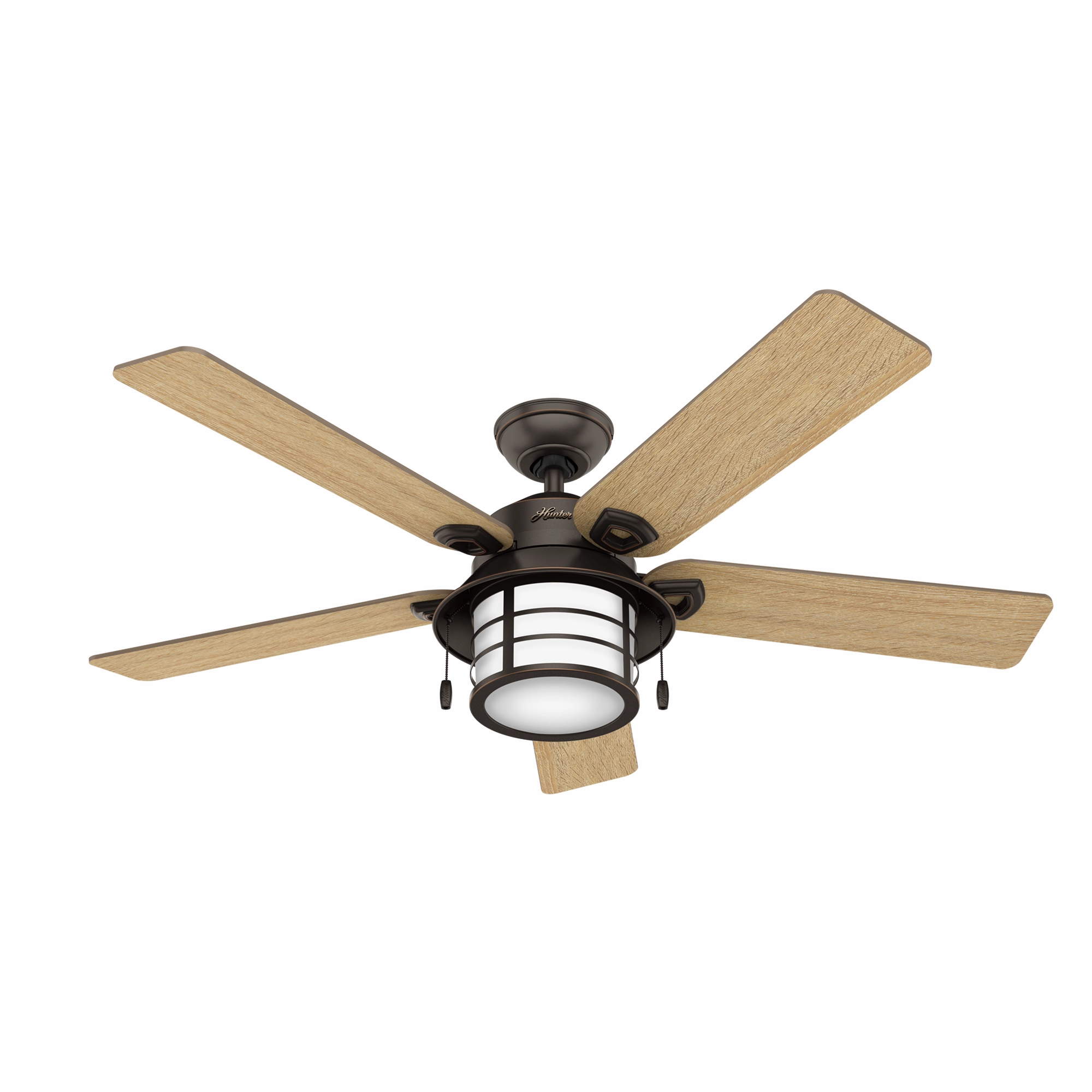 Key Biscayne 54"Ceiling Fan Onyx Bengal