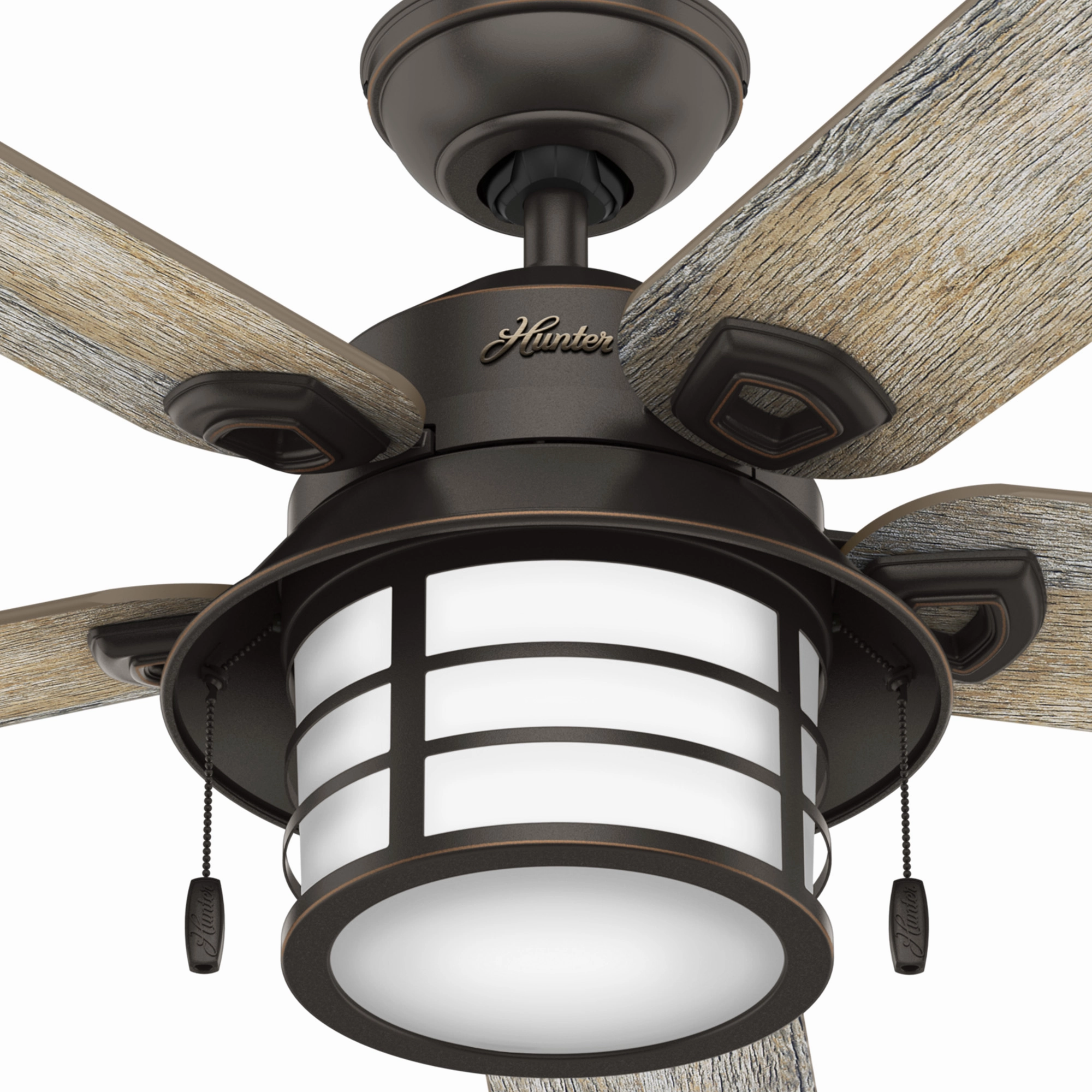 Key Biscayne 54"Ceiling Fan Onyx Bengal