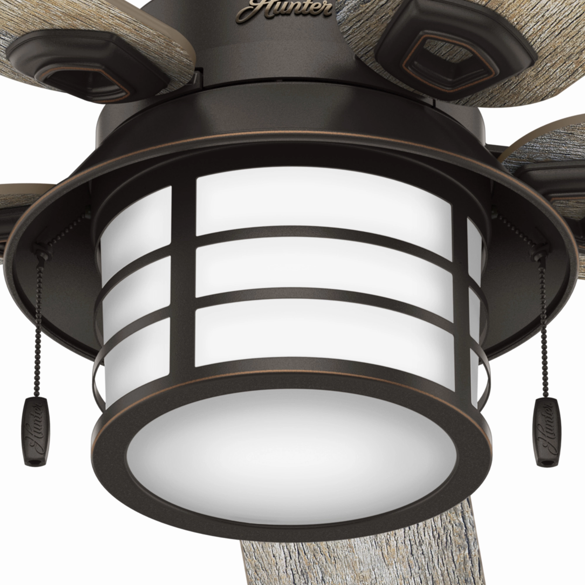 Key Biscayne 54"Ceiling Fan Onyx Bengal