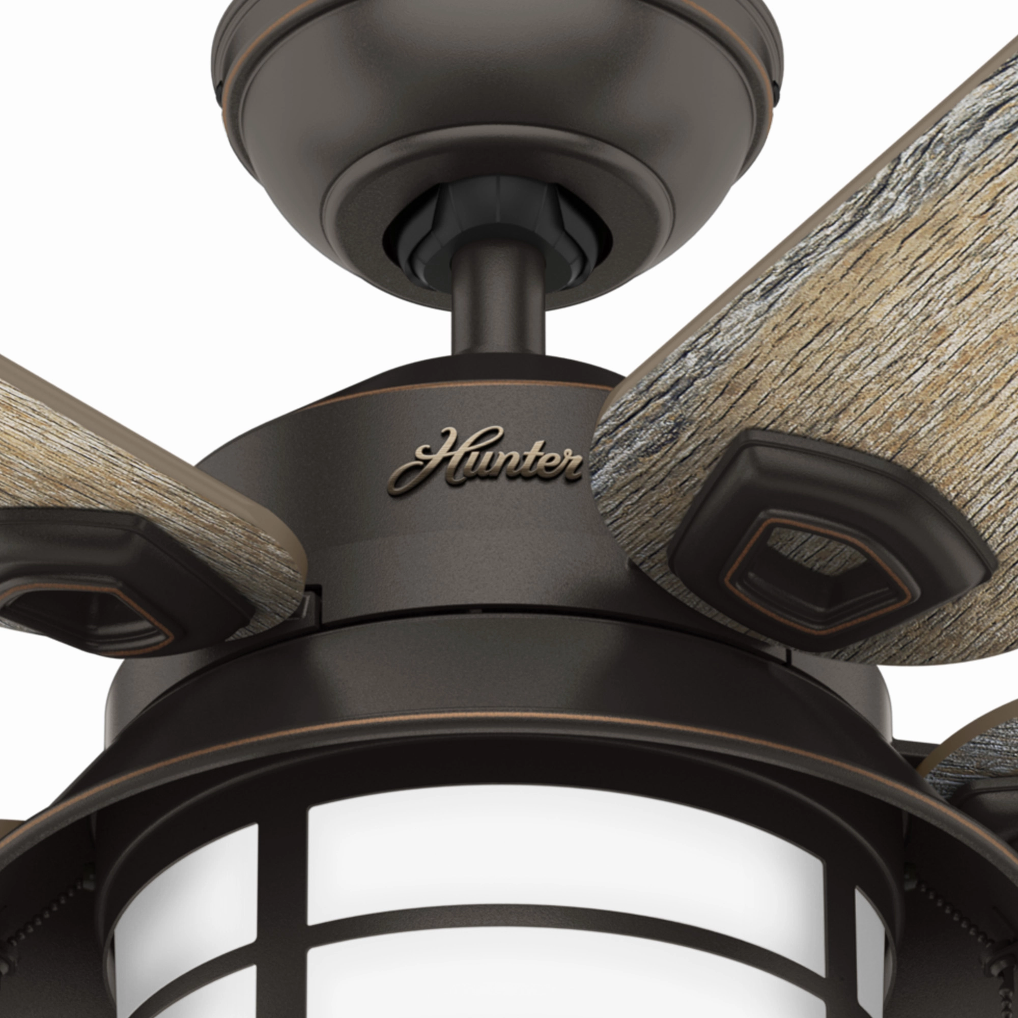 Key Biscayne 54"Ceiling Fan Onyx Bengal