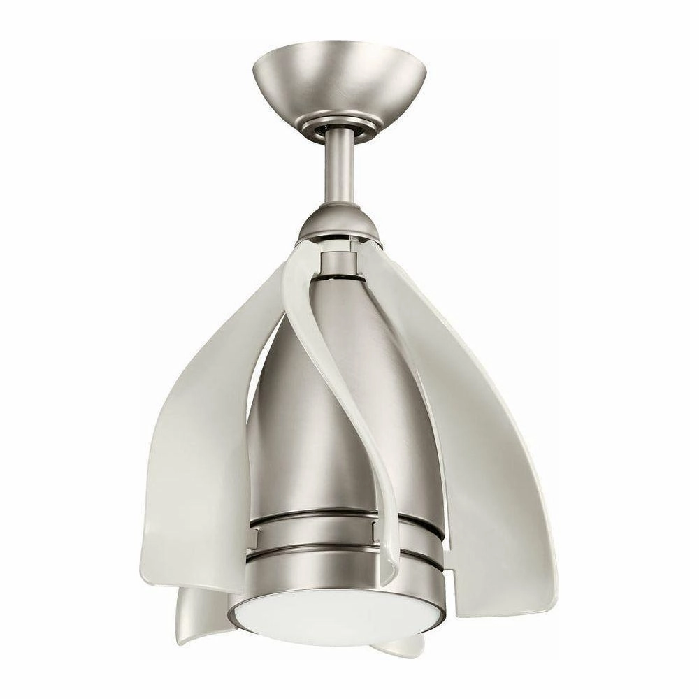 Kichler 15 Inch Terna Fan LED quiet ceiling fans with remote control
