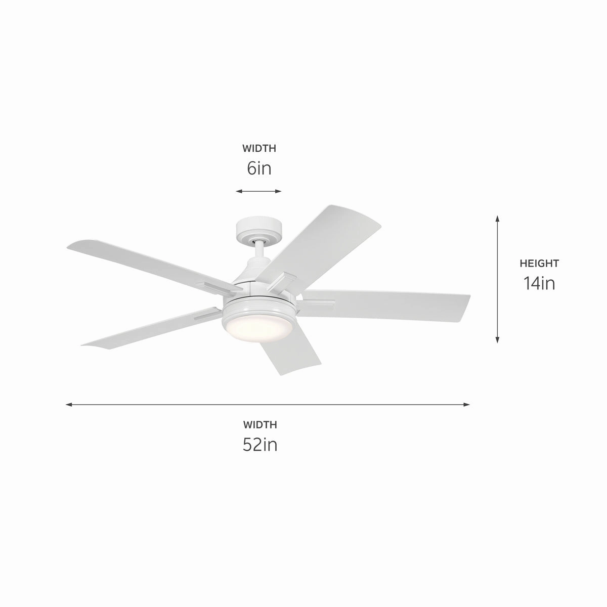 Kichler 52"Ceiling Fan