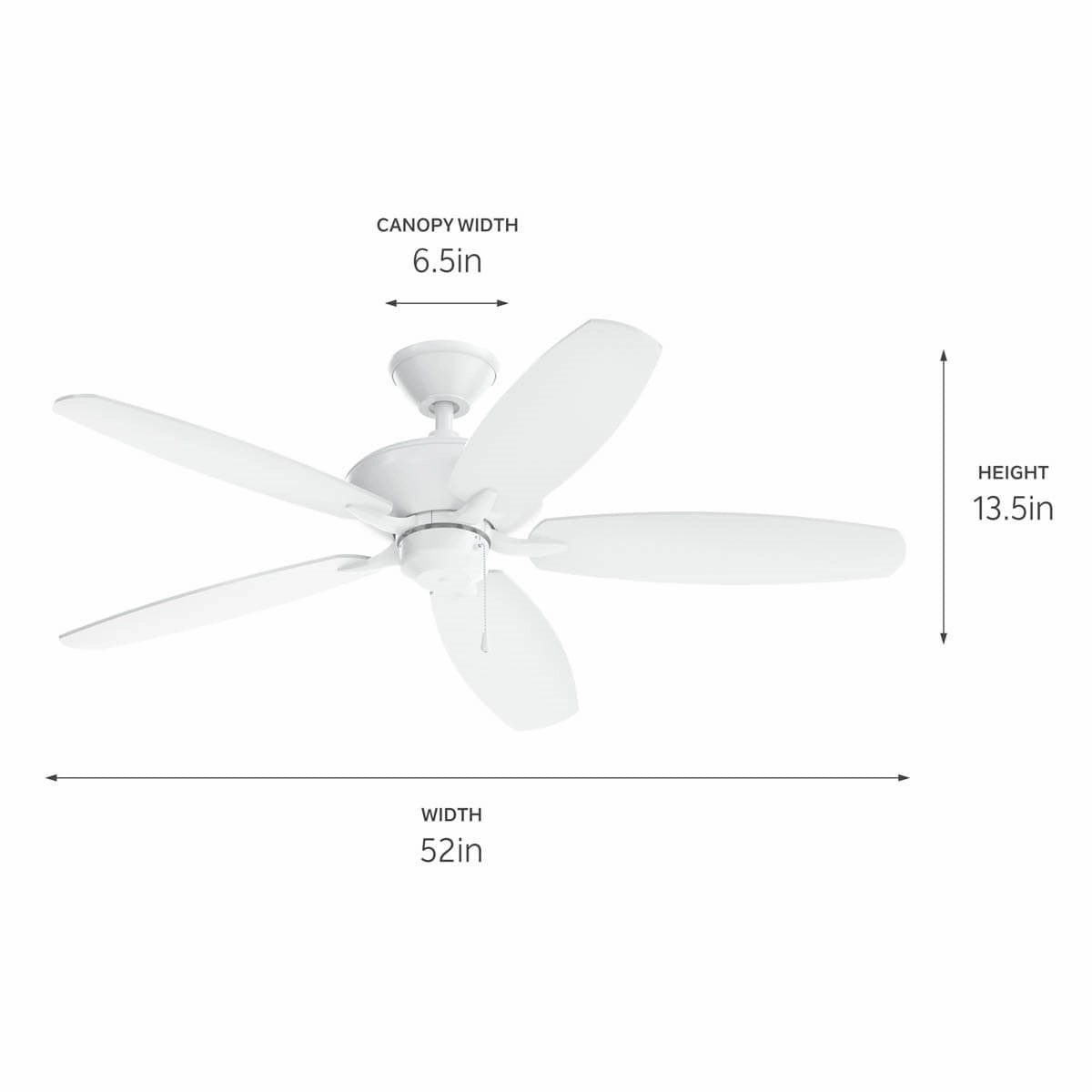 Kichler 52"Ceiling Fan