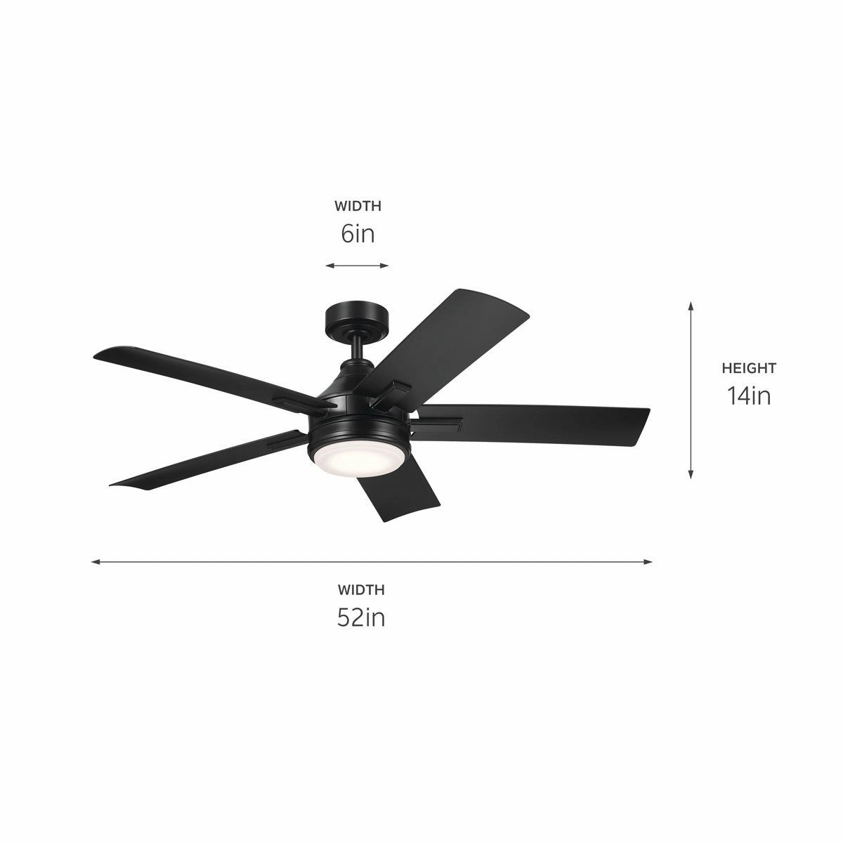 Kichler 52"Ceiling Fan