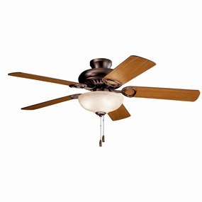 Kichler 52"Ceiling Fan compact indoor fans for apartment use