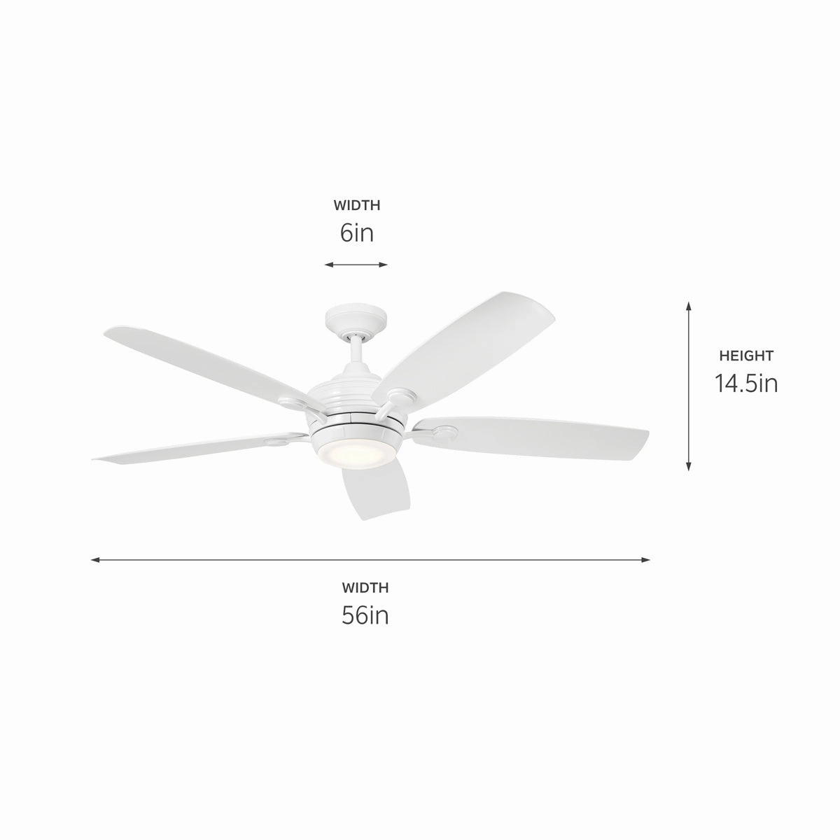 Kichler 56"Ceiling Fan