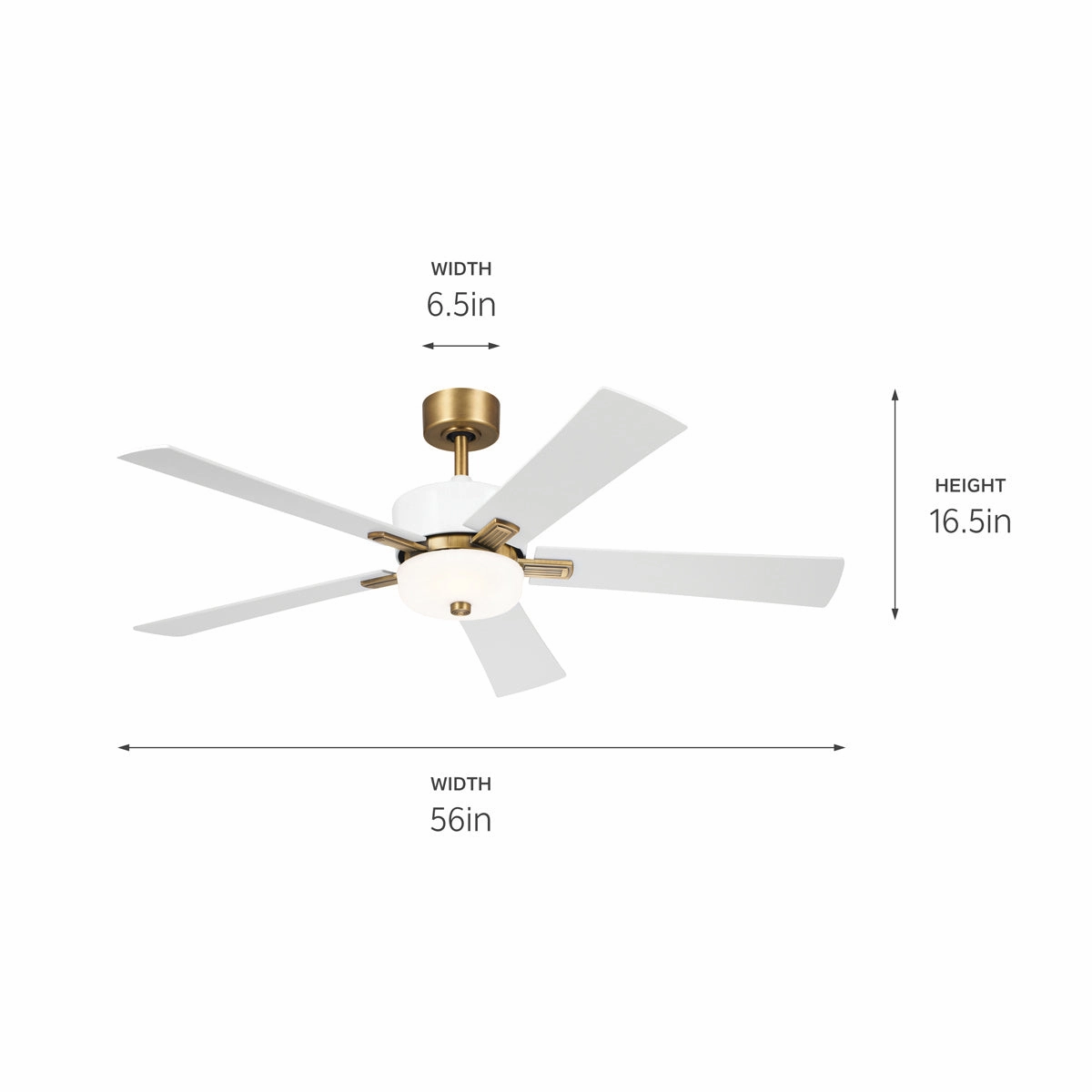 Kichler 56"Ceiling Fan