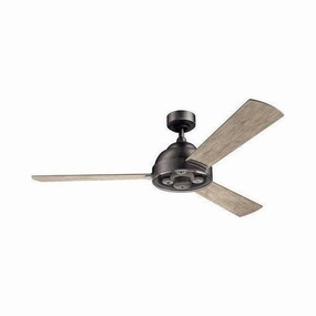 Kichler 60 Inch Pinion Fan quiet ceiling fans with remote control