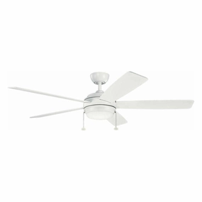 Kichler 60 Inch Starkk Fan LED quiet ceiling fans with remote control