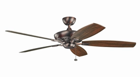 Kichler 60"Ceiling Fan low-noise indoor fans for peaceful settings