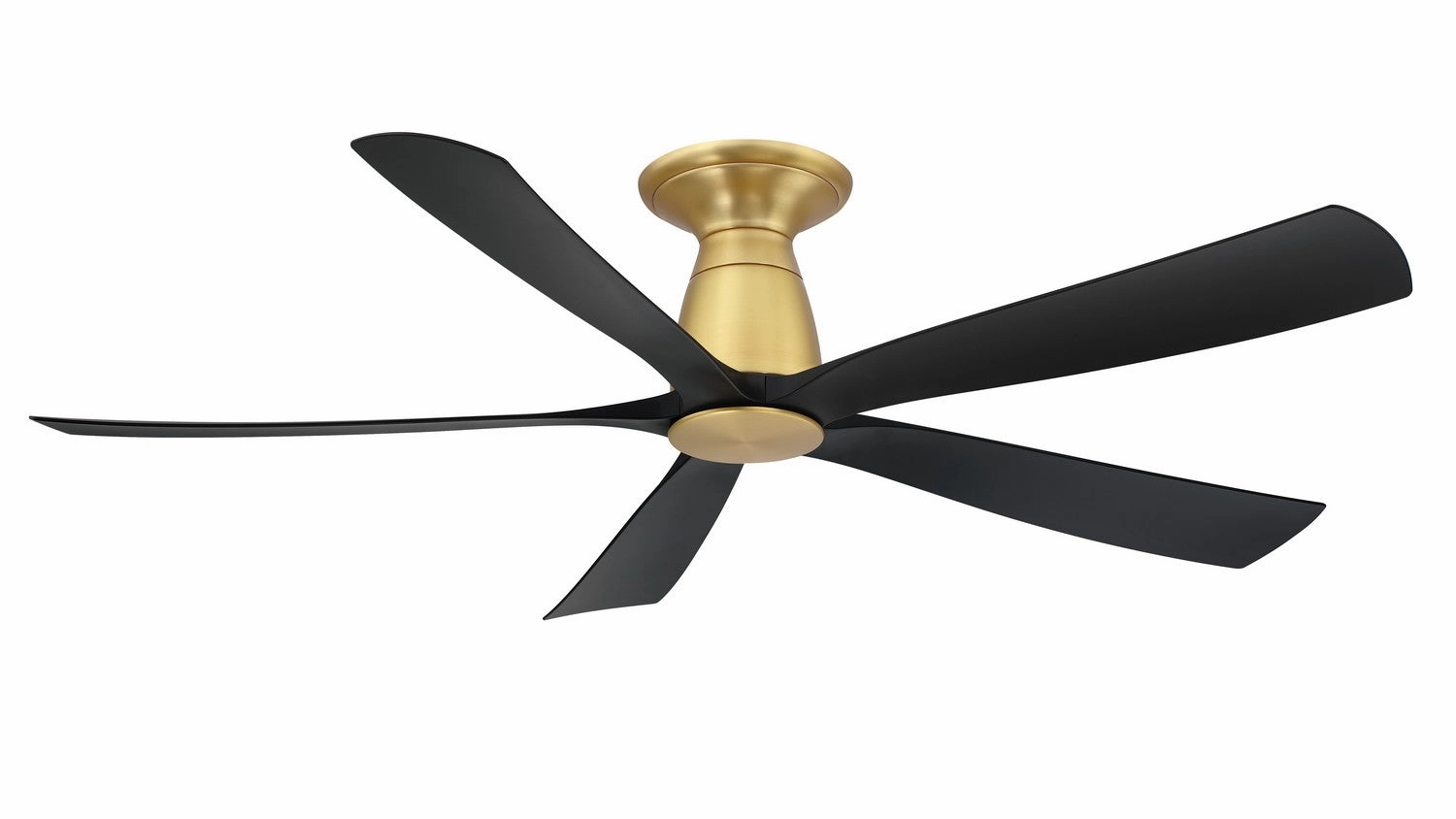 Kute5 52 52"Ceiling Fan Brushed Satin Brass