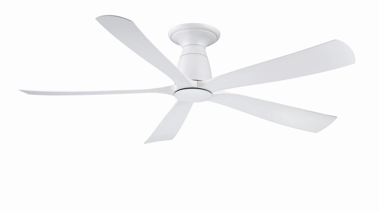 Kute5 52 52"Ceiling Fan Matte White