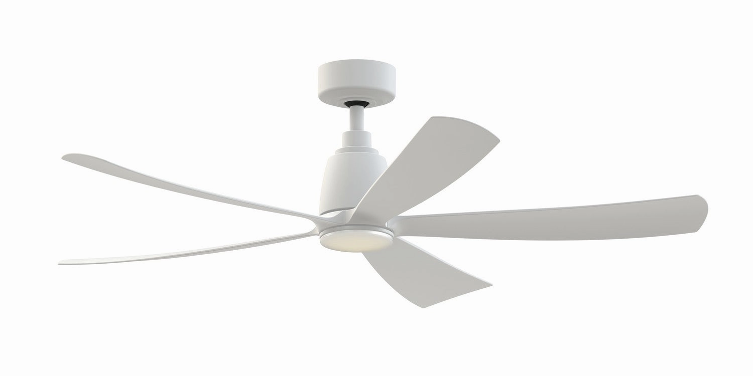 Kute5 52 52"Ceiling Fan Matte White