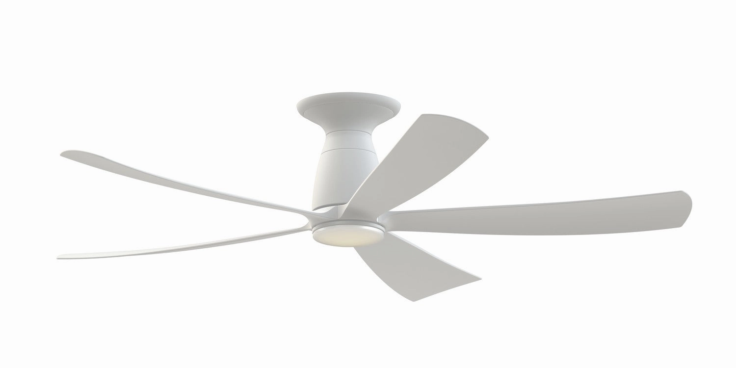 Kute5 52 52"Ceiling Fan Matte White