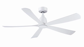Kute5 52 52"Ceiling Fan Matte White high-speed electric fans for better airflow