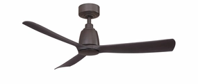 Kute 44 44"Ceiling Fan Dark Bronze portable small fans for everyday use