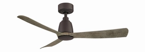 Kute 44 44"Ceiling Fan Matte Greige portable small fans for everyday use