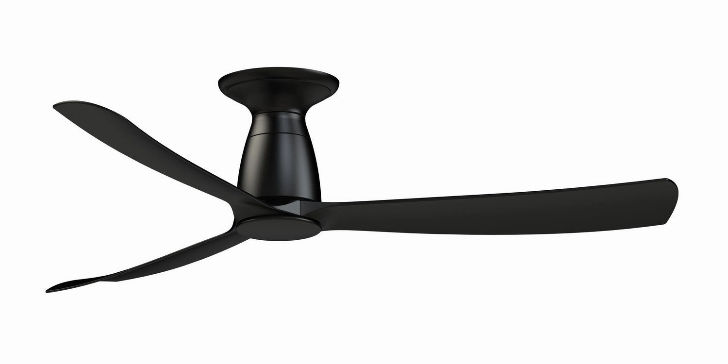 Kute 52 52"Ceiling Fan Black