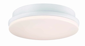 Kute 52 LED Light Kit Matte White modern electric fans for minimalist decor