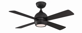 Kwad 44 44"Ceiling Fan Black portable small fans for everyday use