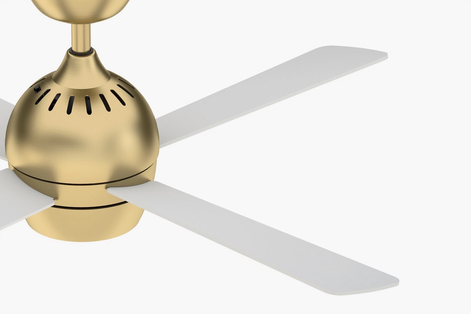 Kwad 44 44"Ceiling Fan Brushed Satin Brass
