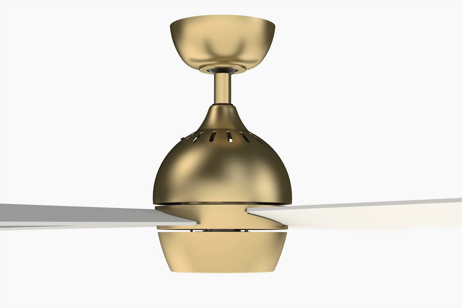 Kwad 44 44"Ceiling Fan Brushed Satin Brass