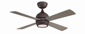 Kwad 44 44"Ceiling Fan Matte Greige portable small fans for everyday use
