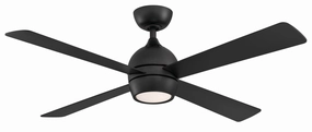 Kwad 52 52"Ceiling Fan Black best electric fans for daily use