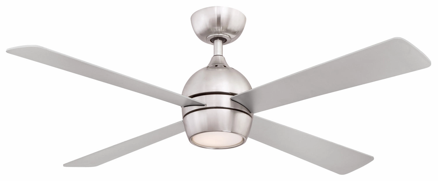 Kwad 52 52"Ceiling Fan Brushed Nickel