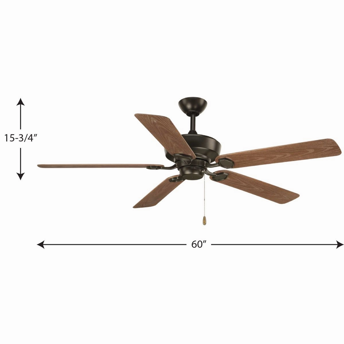 Lakehurst 60" Ceiling Fan Antique Bronze