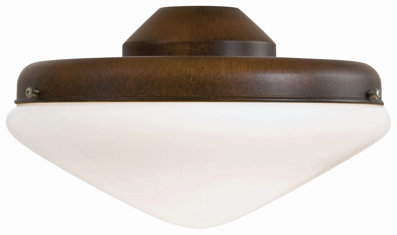 LED Fan Light Kit Mossoro Walnut low-noise fans for peaceful environments