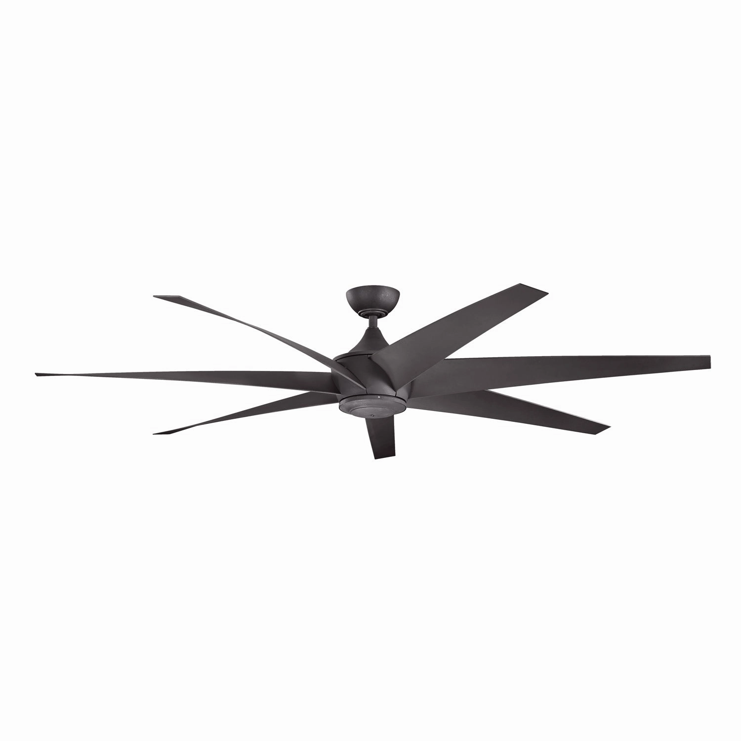 Lehr 80"Ceiling Fan Distressed Black large electric fans for spacious rooms