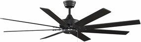Levon AC 63"Ceiling Fan Black high-speed electric fans for better airflow