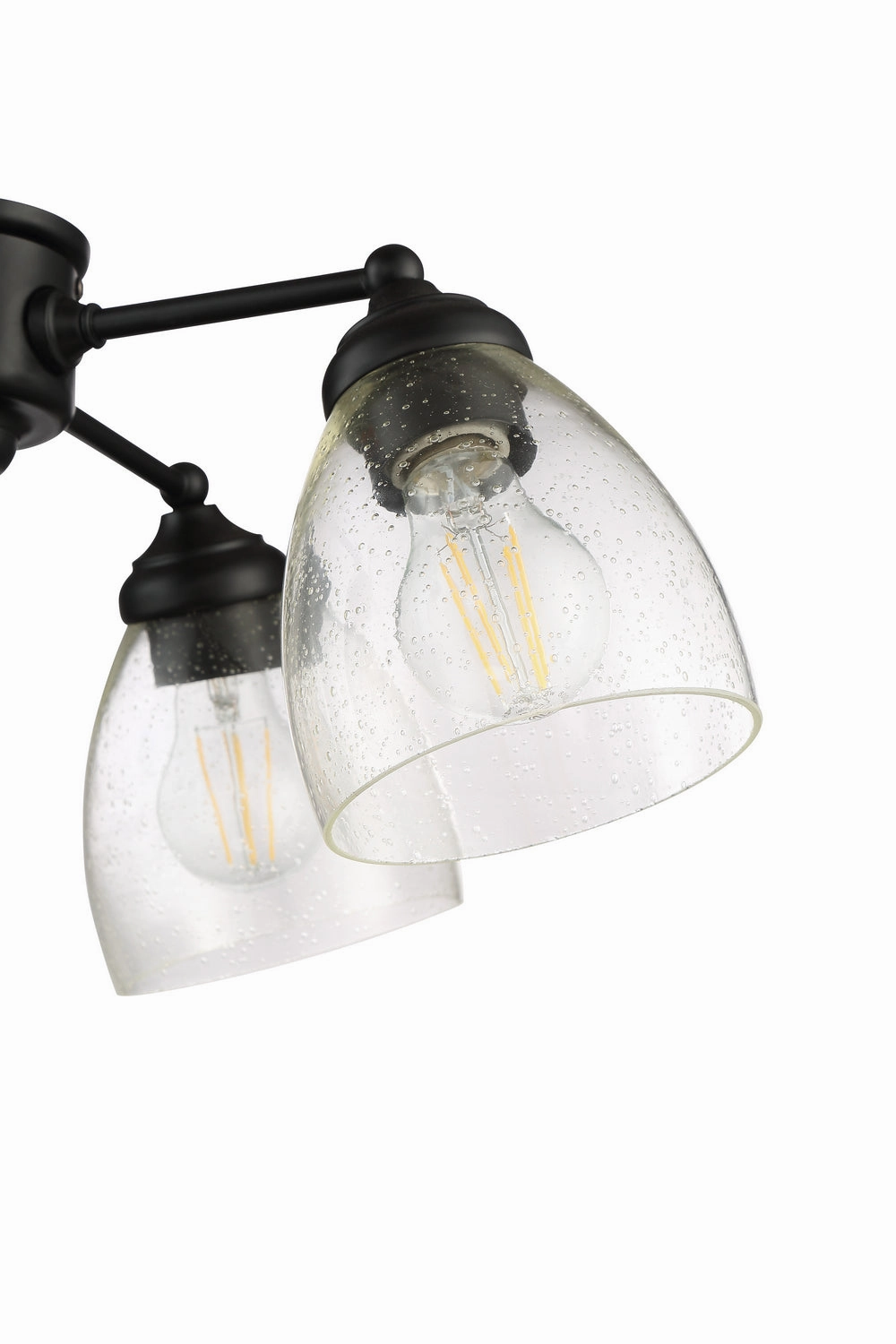 Light Kit-Armed LED Fan Light Kit Flat Black