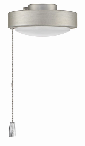 Light Kit-Disk LED Disk Fan Light Kit Brushed Polished Nickel lightweight fans for moving around easily