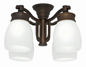 Light Kit Four Light Fan Light Kit Maiden Bronze oscillating electric fans for full room circulation