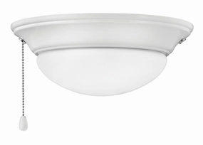 Light Kit Small Low Profile LED Fan Light Kit Appliance White home fans with built-in timer settings