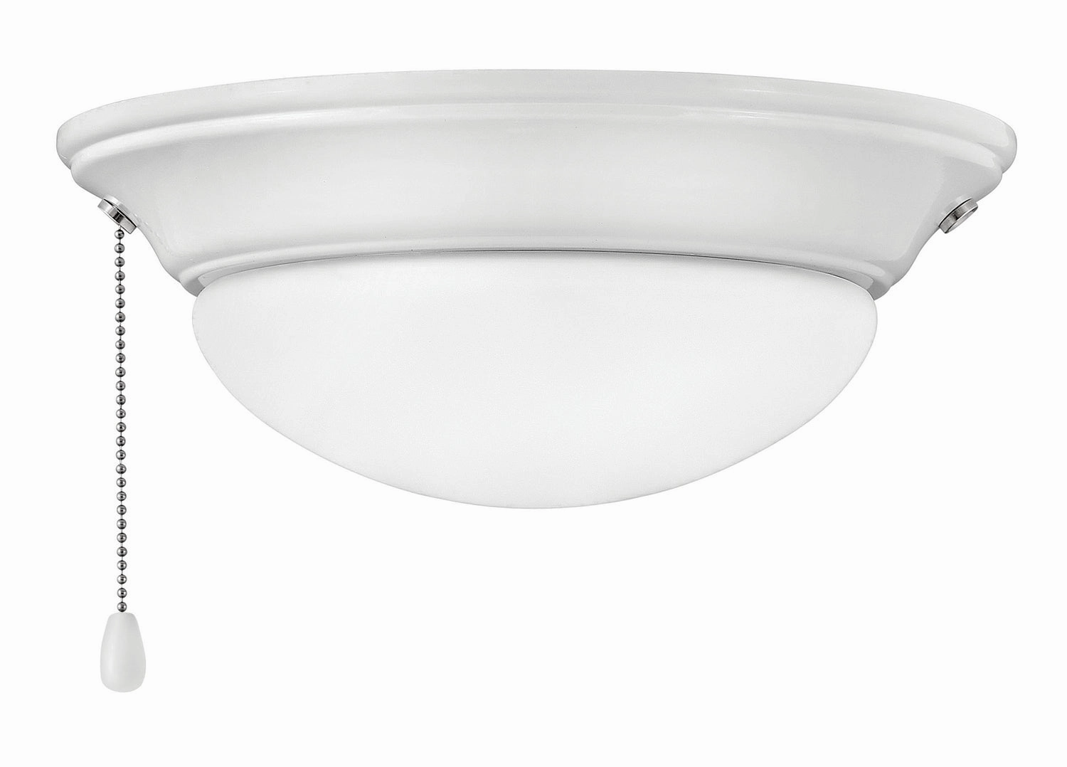 Light Kit Small Low Profile LED Fan Light Kit Appliance White home fans with built-in timer settings