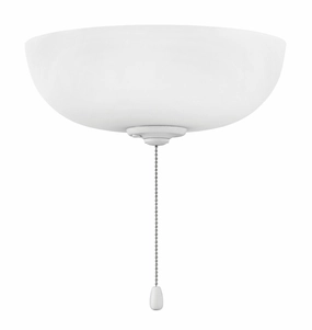 Light Kit with Glass Bowl LED Fan Light Kit Appliance White energy-efficient fans for everyday cooling