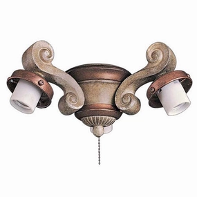 Light Kits Three Light Fan Light Kit Fortepierre low-noise fans for peaceful environments