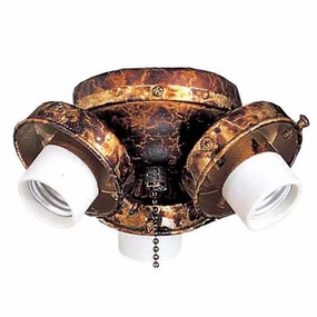 Light Kits Three Light Fan Light Kit Golden Bronze affordable cooling fans for summer