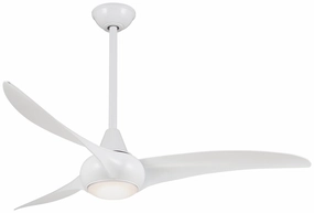 Light Wave 52" 52"Ceiling Fan White reliable fans for apartment and office