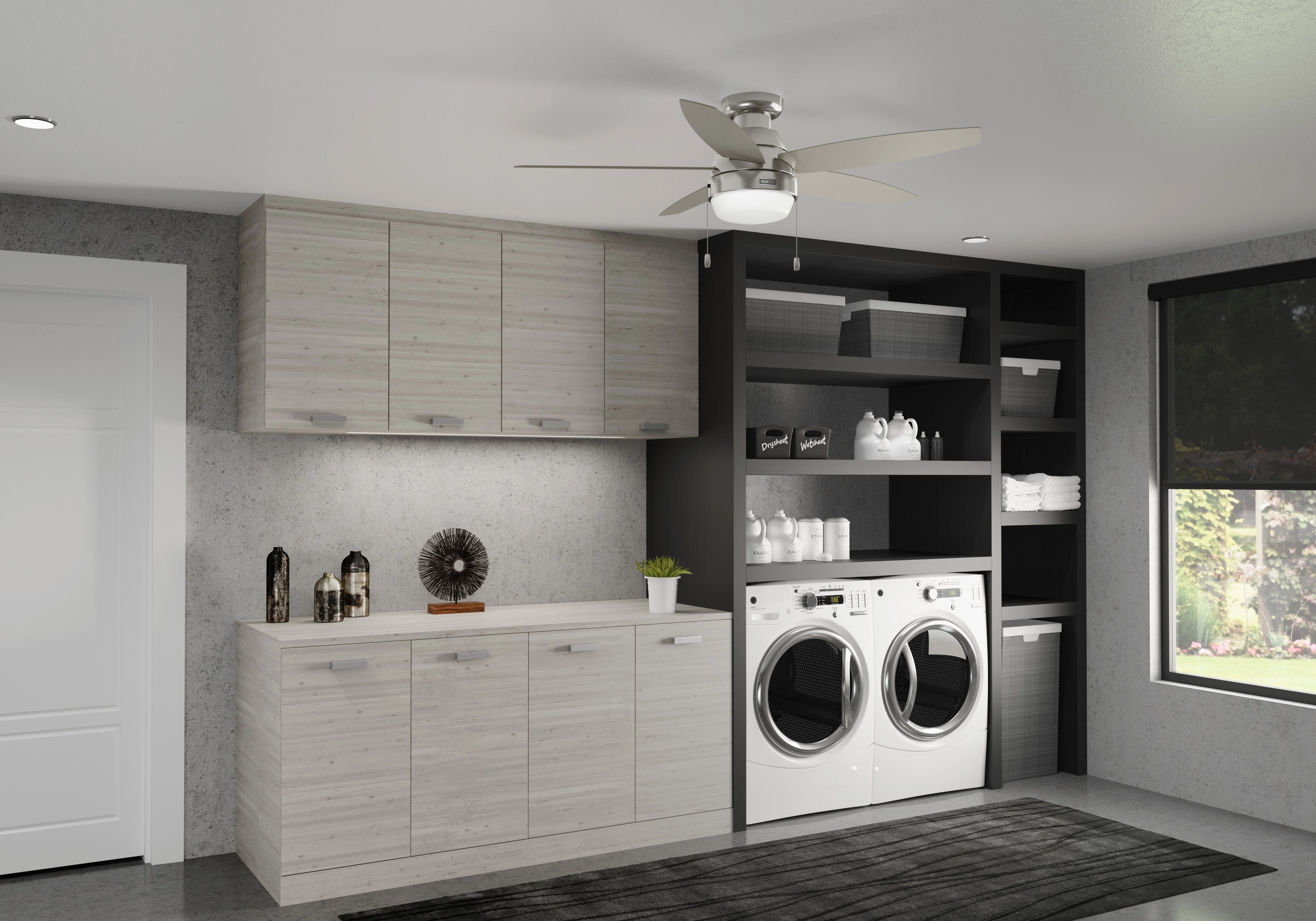 Lilliana 52"Ceiling Fan Brushed Nickel