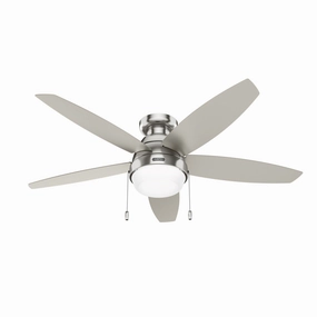 Lilliana 52"Ceiling Fan Brushed Nickel ifan smart fans for connected homes