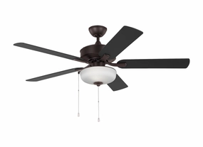 Linden 52" Ceiling Fan Bronze outdoor exterior fans for patio cooling