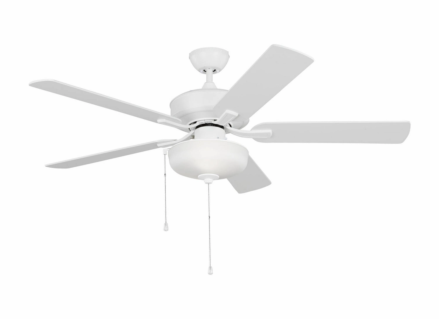 Linden 52" Ceiling Fan Matte White outdoor exterior fans for patio cooling