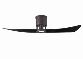 Lindsay 52"Ceiling Fan Textured Bronze quiet and compact hugger fans